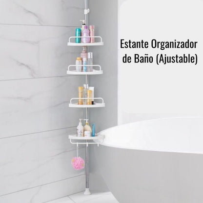 ORGANIZADOR ESQUINERO PARA BAÑOS 🚿🛁