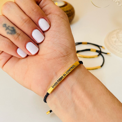 PULSERA ¡DIOS TIENE EL CONTROL!✨