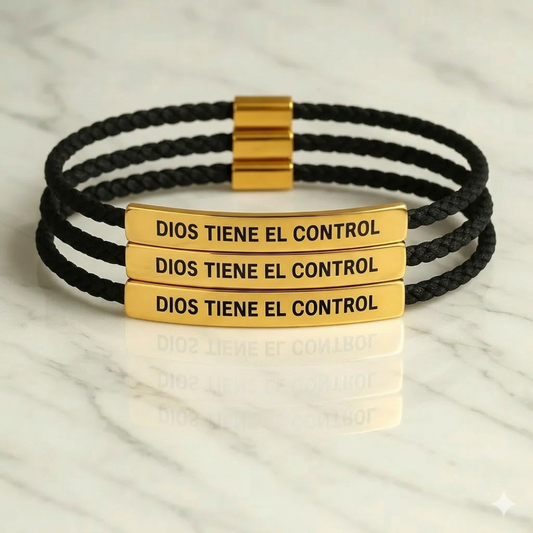PULSERA ¡DIOS TIENE EL CONTROL!✨