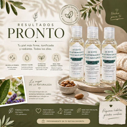 ACEITE REAFIRMANTE VOLUMIZANTE ✨💗