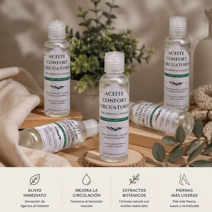 ACEITE ALIVIO PIERNAS CANSADAS ✨💗
