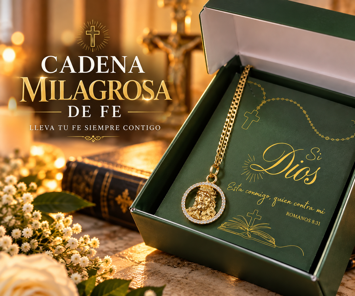 CADENA MILAGROSA JESUS DE LA FE ✝️✝️