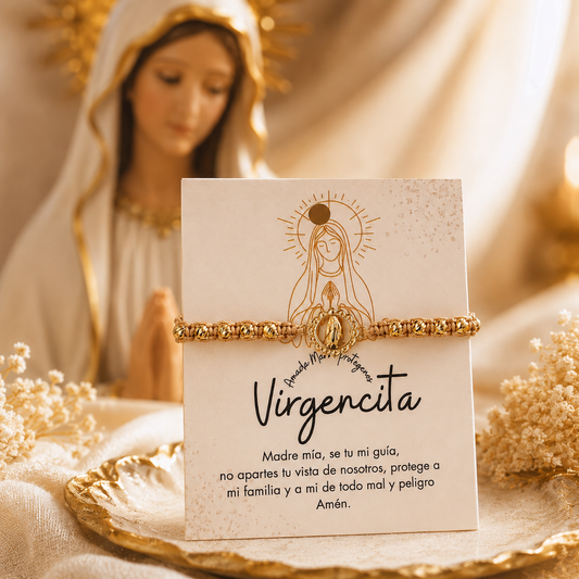 🙏 PULSERA VIRGENCITA MILAGROSA✨🙏