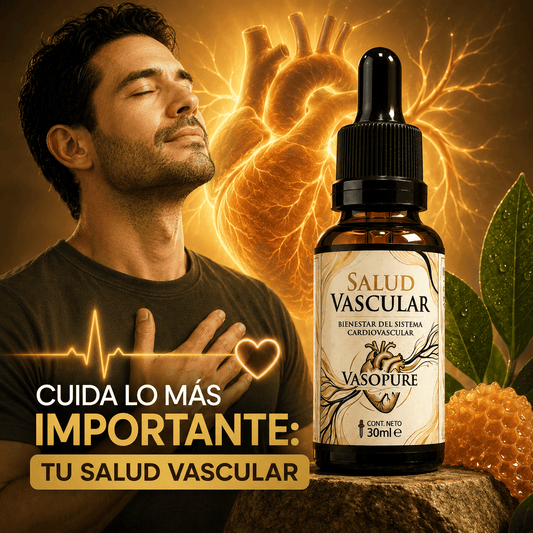 🩸 MEJORA TU CIRCULACIÓN CON SALUD VASCULAR - VASOPURE ❤️
