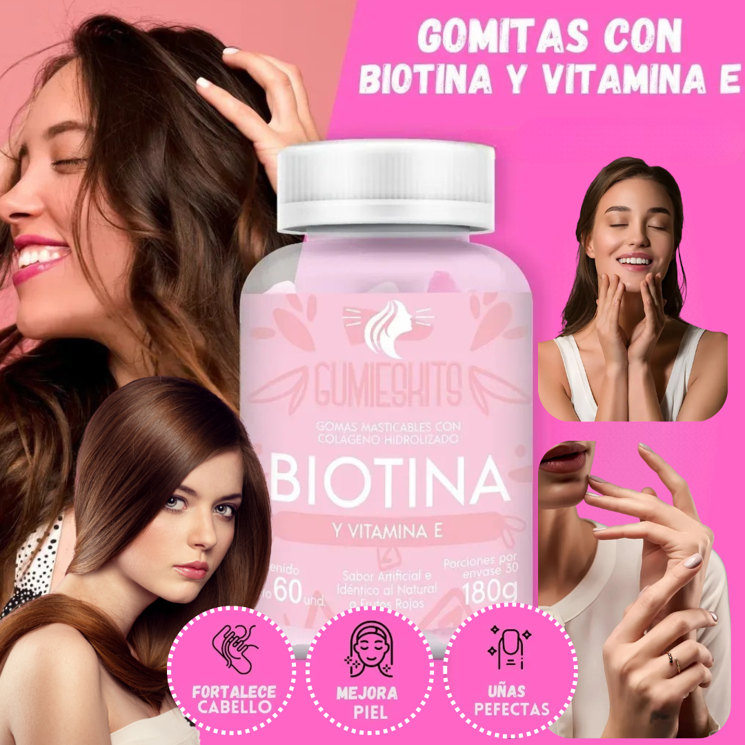 🧸GOMITAS COLÁGENO-BIOTINA💊💆‍♀️