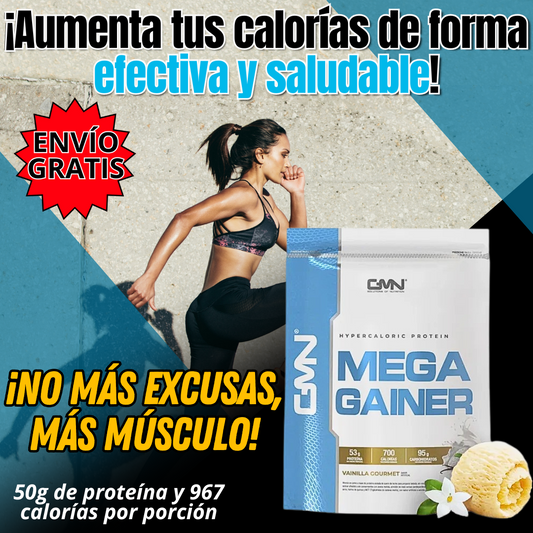 😱PROTEÍNA SIN AZÚCAR MEGA GAINER + ENVÍO GRATIS🚚