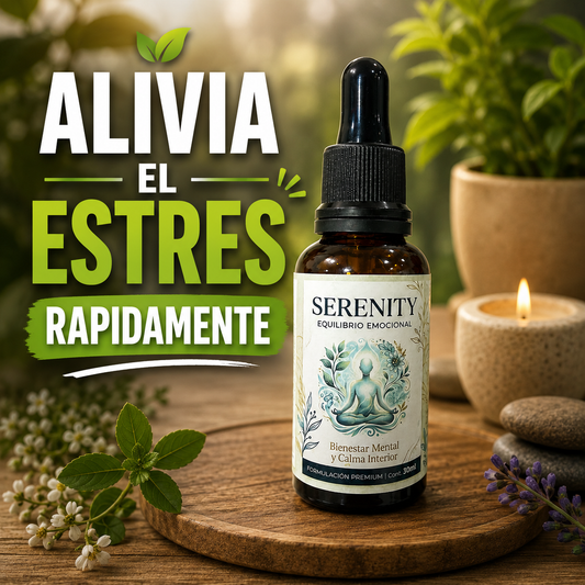 SERENITY - ALIVIA EL ESTRES Y ANSIEDAD