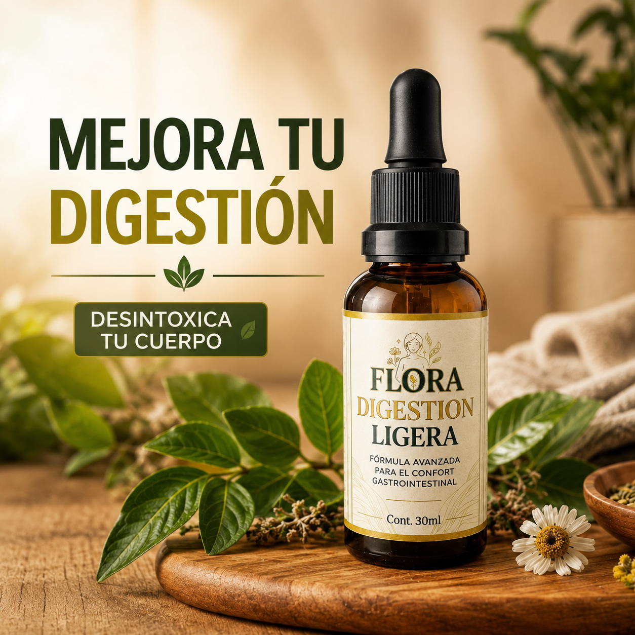 🌿MEJORA TU DIGESTIÓN - FLORA DIGESTIÓN LIGERA