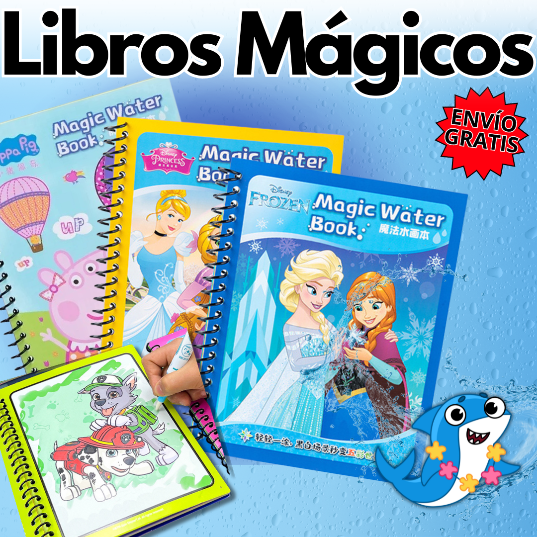 🎨LIBRO MÁGICO + ENVÍO GRATIS🚚