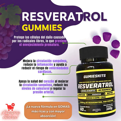 🧸GOMITAS RESVERATROL🧬💖