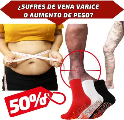 MEDIAS TURMALINA TERAPIA MAGNÉTICA