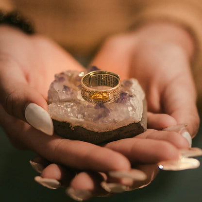 🤑ANILLO FENG SHUI BUDA PIXIU DORADO🍀💰