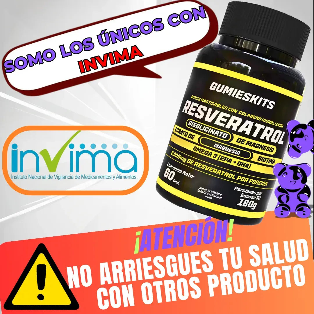 🧸GOMITAS RESVERATROL🧬💖