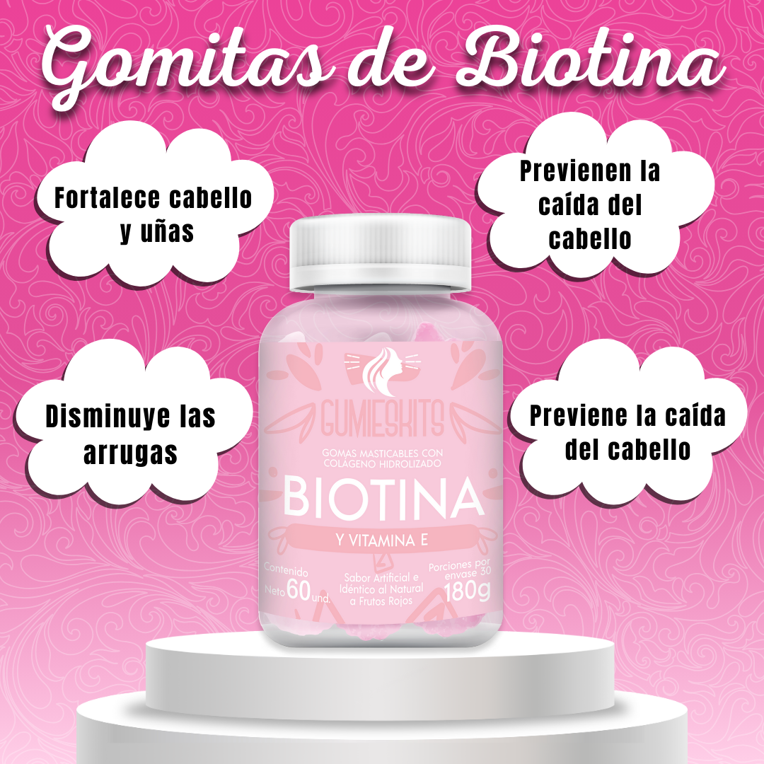 🧸GOMITAS COLÁGENO-BIOTINA💊💆‍♀️