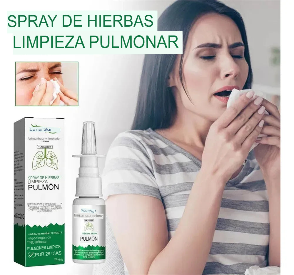 👁️SPRAY HERBAL NASAL - PULMONES SANOS⚡✨