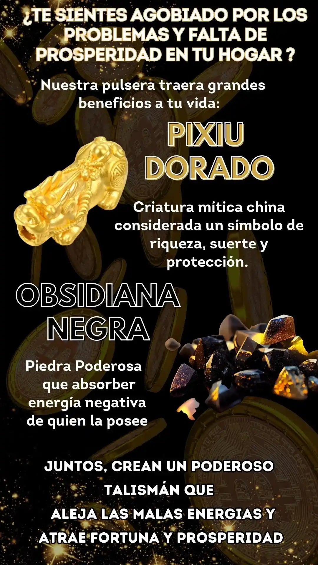 PULSERA FENG SHUI - Para La Fortuna Y El Exito🍀🤑 - Yercy Shop
